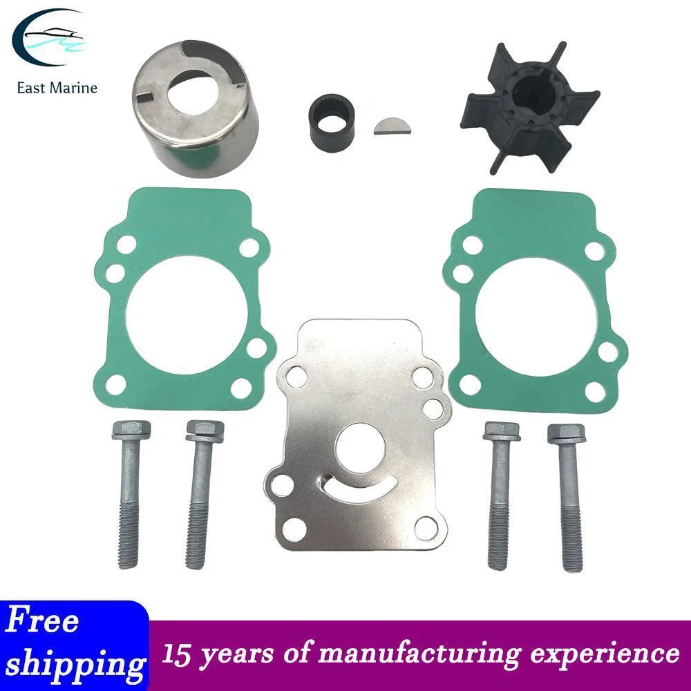 Water Pump Impeller Kit for Yamaha F T 9.9 HP (682-W0078-A2, 682-W0078-A3)