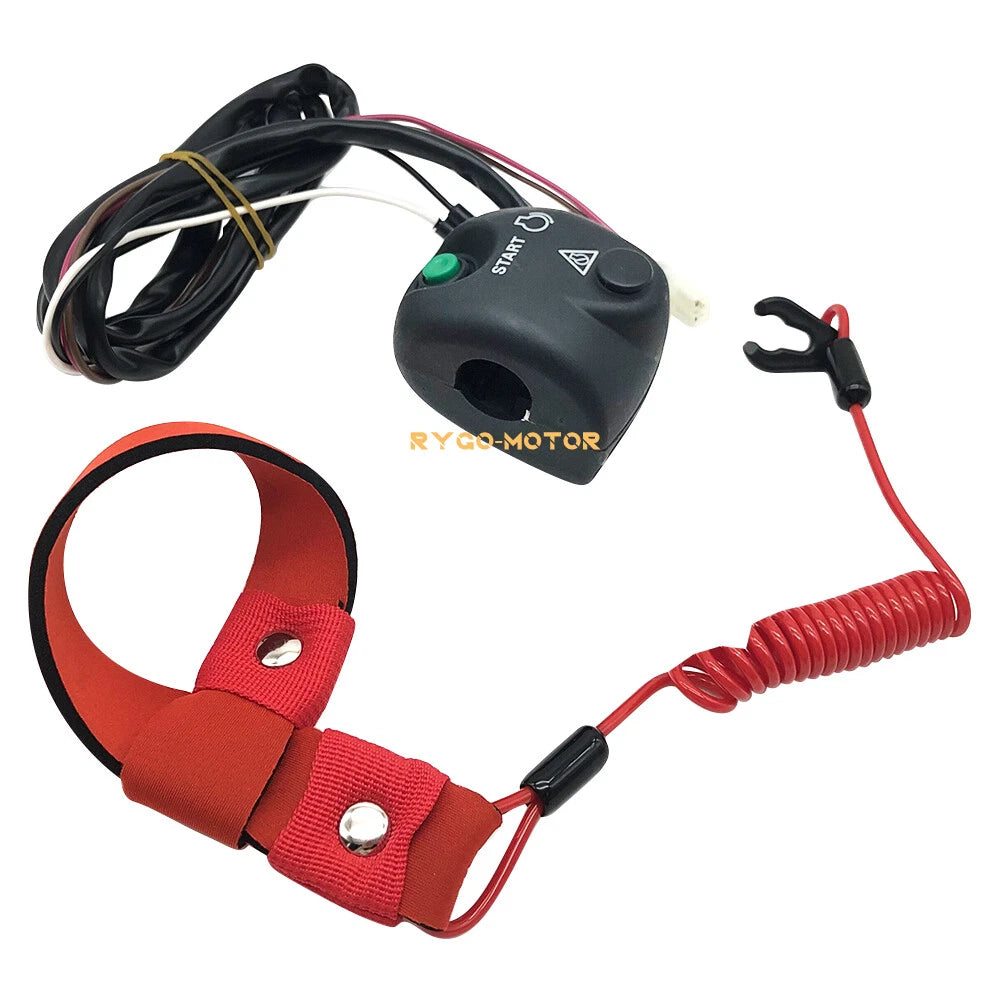 Start Stop Kill Switch Box Kit for Yamaha WaveVenture WaveRaider (1996–1999) GJ1-68310-01-00
