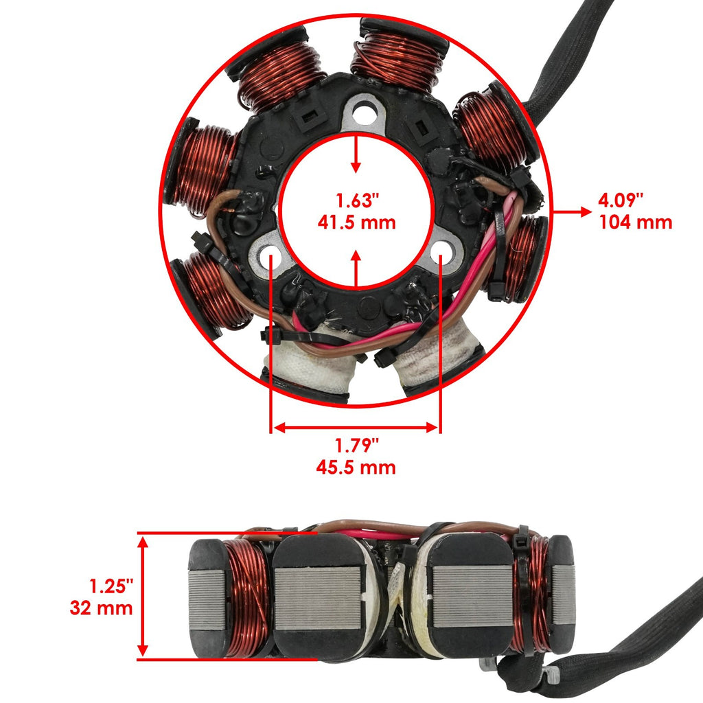 Stator Replacement for Kawasaki 21003-3714 (2000–2007)