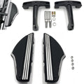Passenger Footboard Kit for Harley Touring (1993–2008) - Black