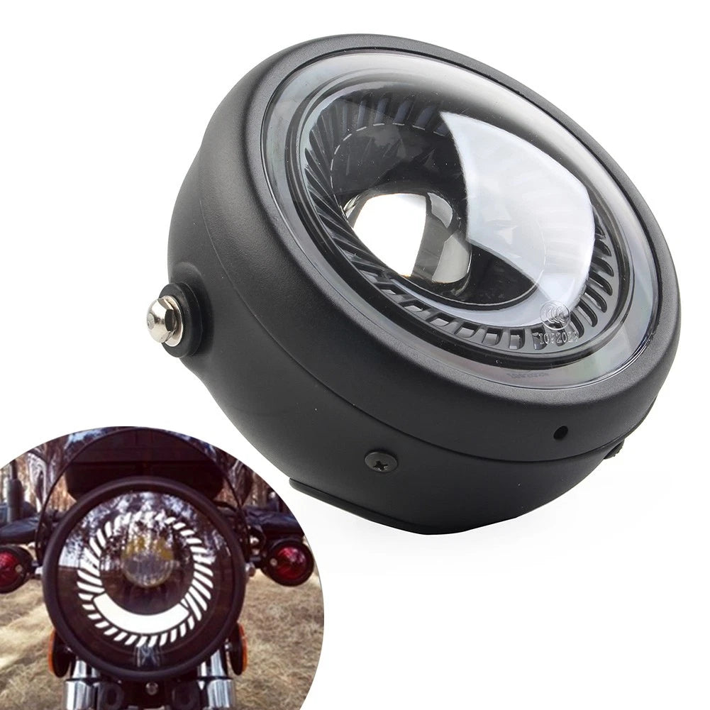 5-3/4" Switchback White Amber LED Halo Headlight for Universal Fit (1990–2023)