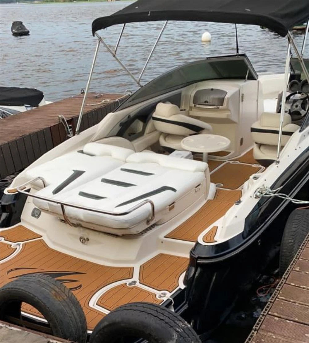 EVA Foam Teak Deck Flooring Cockpit Pads for Monterey 234FS (2006)