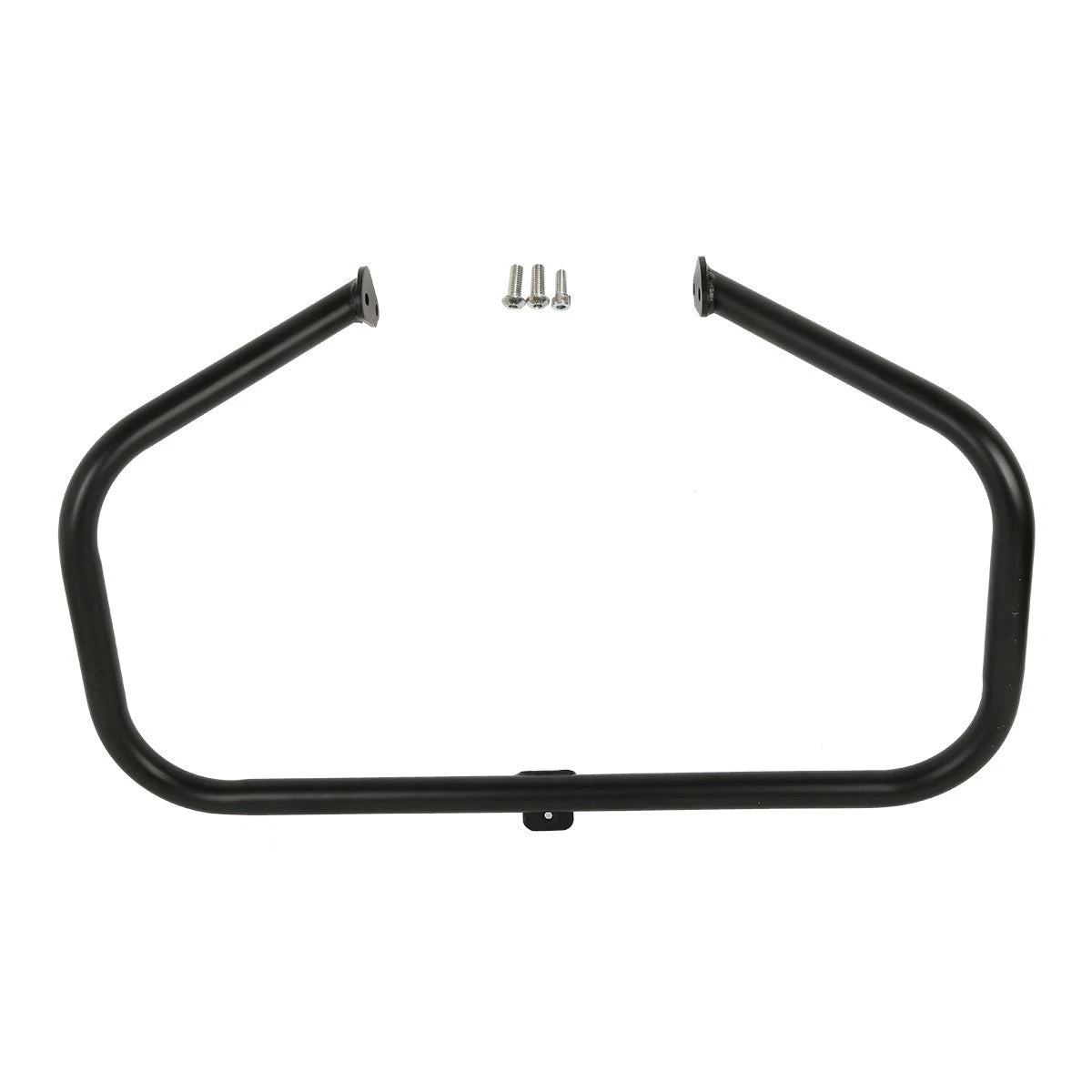 Engine Guard Highway Bar with Long Angled Footpegs for Harley Touring (1997–2008)