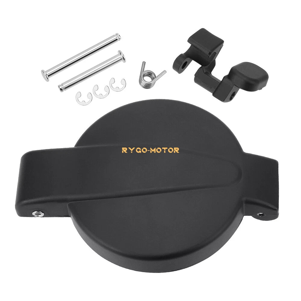 Matte Black Fuel Cap with Latch for Honda CB