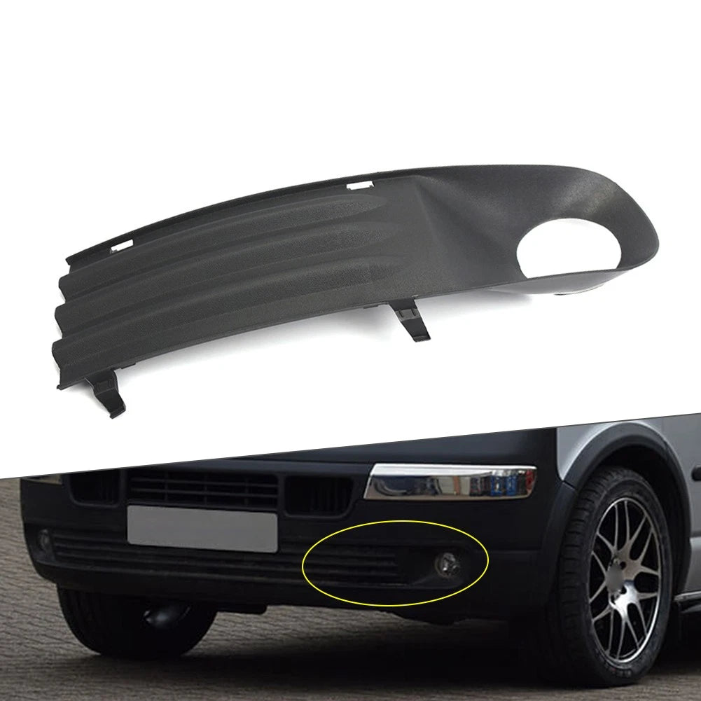 Left Front Bumper Fog Light Grille Cover for VW Transporter T5 (2003–2010)
