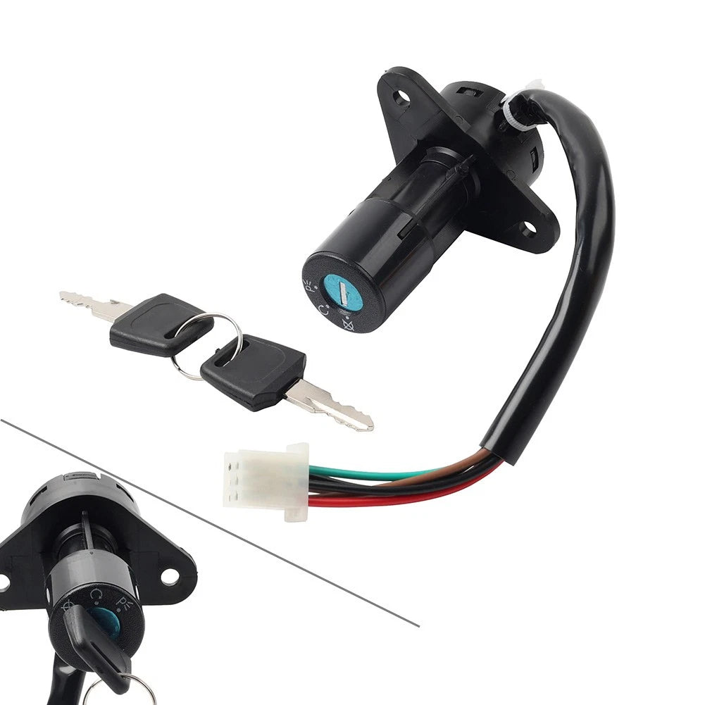 Ignition Switch Lock Set with 2 Keys for Suzuki GS125 (6 Wires)