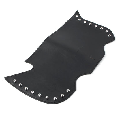 Black Heat Saddle Shield Deflectors for Harley Touring Softail Dyna
