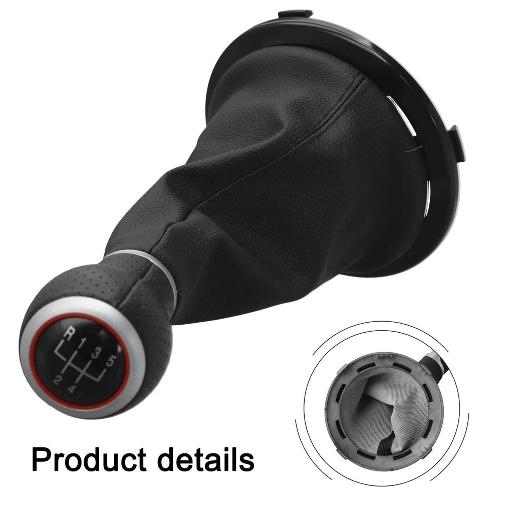 Innovative Design Easy Install Black Manual Gearshift Cover for Auto Use