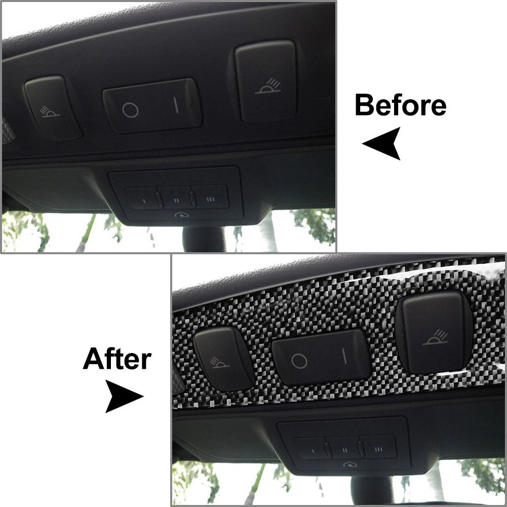 2Pcs Reading Light Panel Cover Trim for Audi TT 8N (2001–2006)