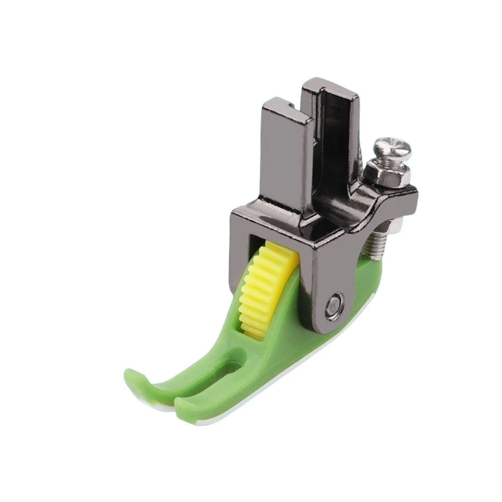 Single Needle Plastic Roller Presser Foot for Sewing Machines