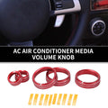 AC Media Volume Switch Knob Cover Ring Replacement for Mazda MX-5 (2009–2015)
