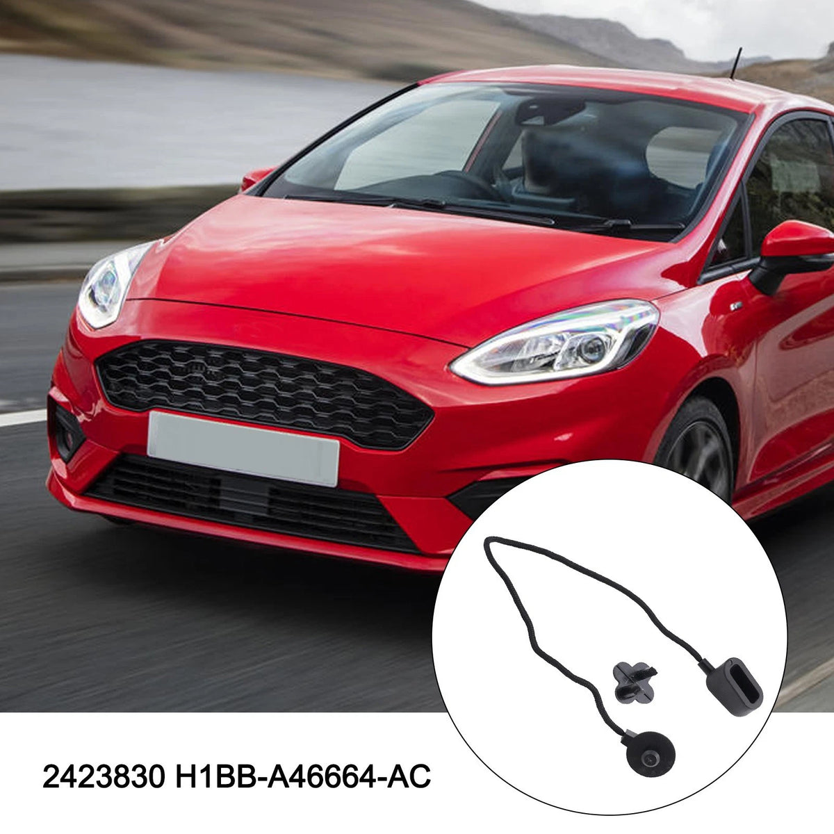 Stylish Shelf Cover String for Ford Fiesta