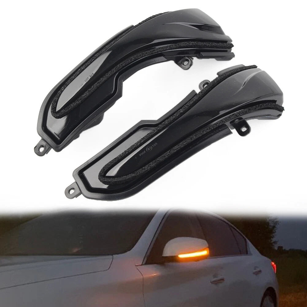 Dynamic LED Turn Signal Light Side Mirror Indicator for Infiniti Q30 (2016–2019)