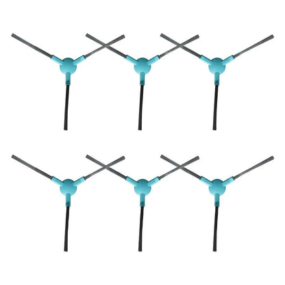 6 Pack Replacement Side Brushes for Midea VCR S6 Plus Robot Vacuum Cleaner