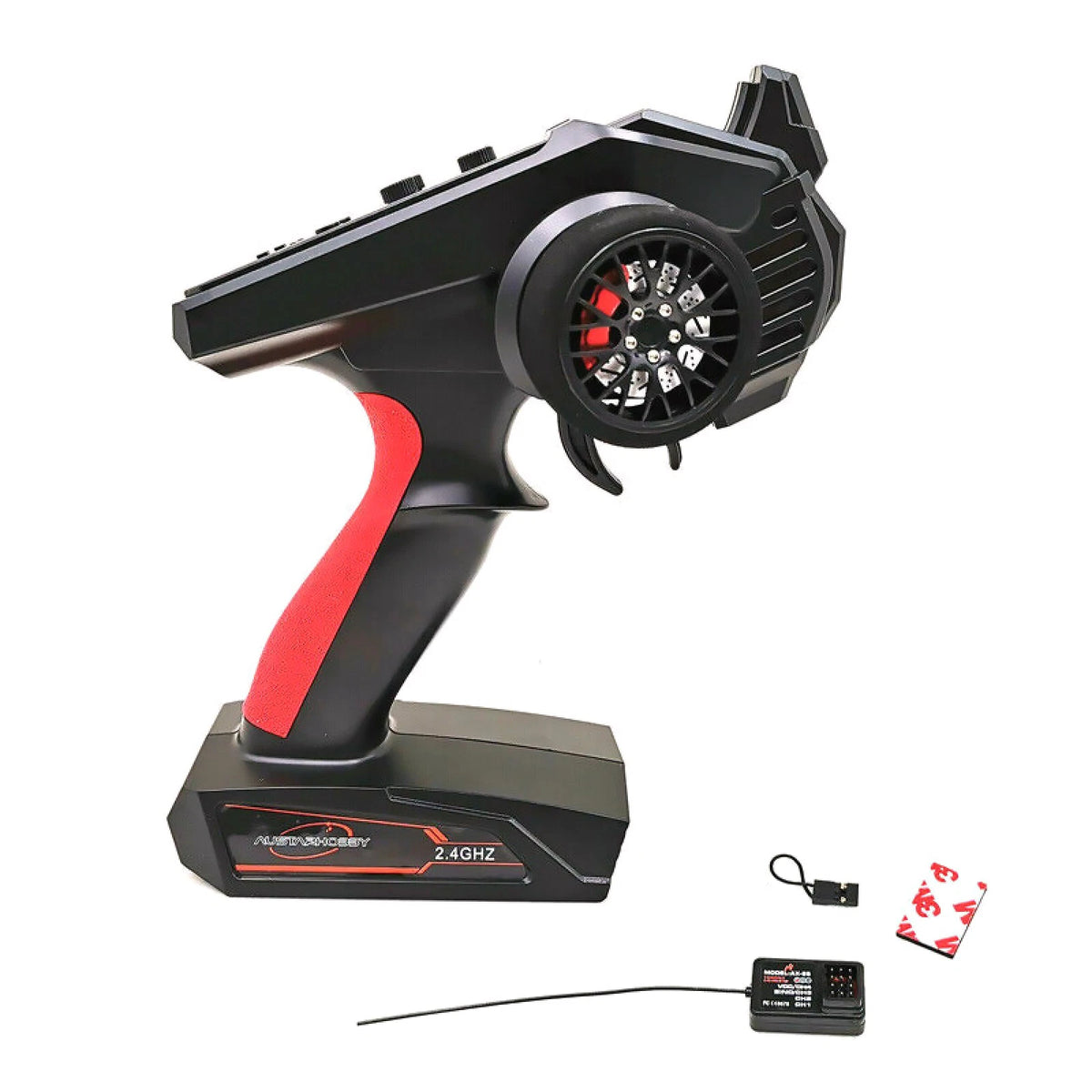 4 Channel 2.4GHz Transmitter + Receiver for RC Cars Boats