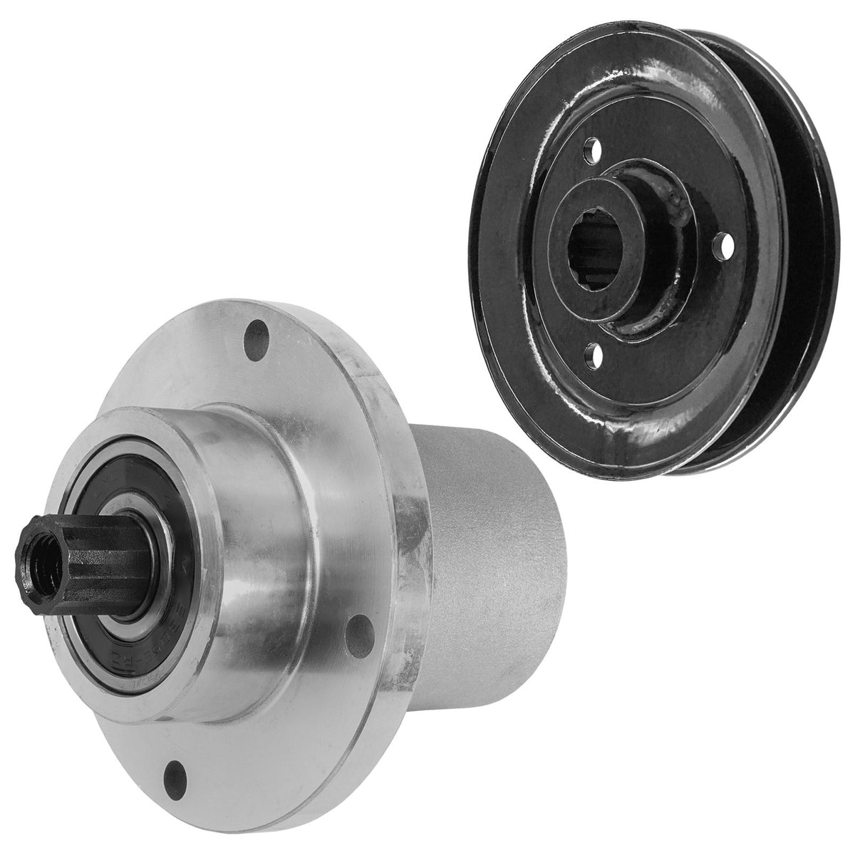 52 Inch Deck Spindle Pulley Replacement for Hustler FasTrak and Mini Z (2010–2017)