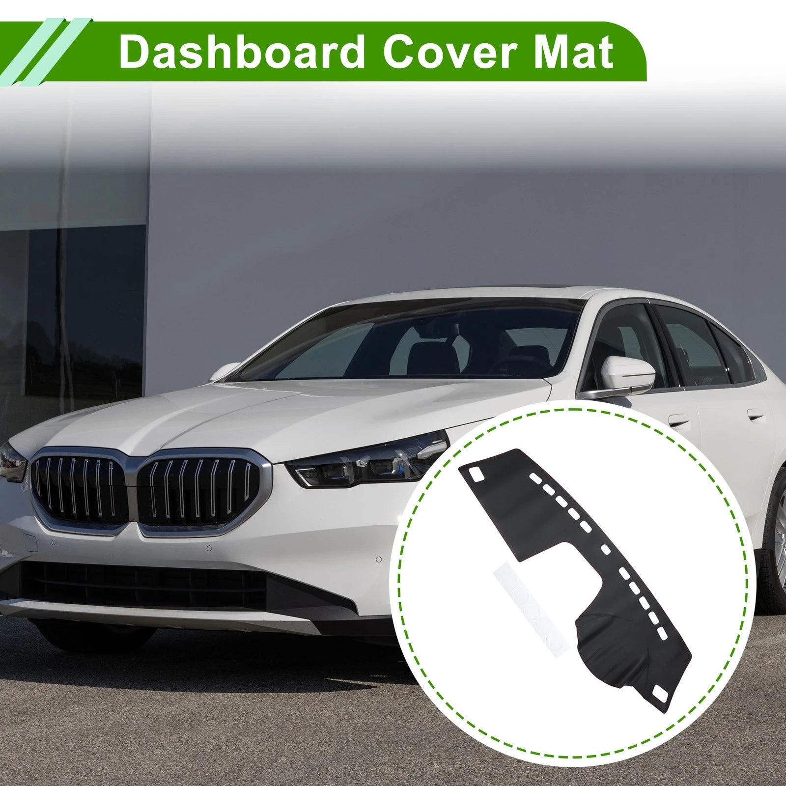 Dashboard Cover for BMW X3 (2006–2010) Dash Cover Mat Carpet Black Red
