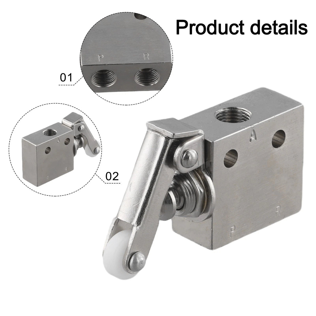 Mechanical Valve Roller Lever TAC2-31V 2 Position for Automotive Applications