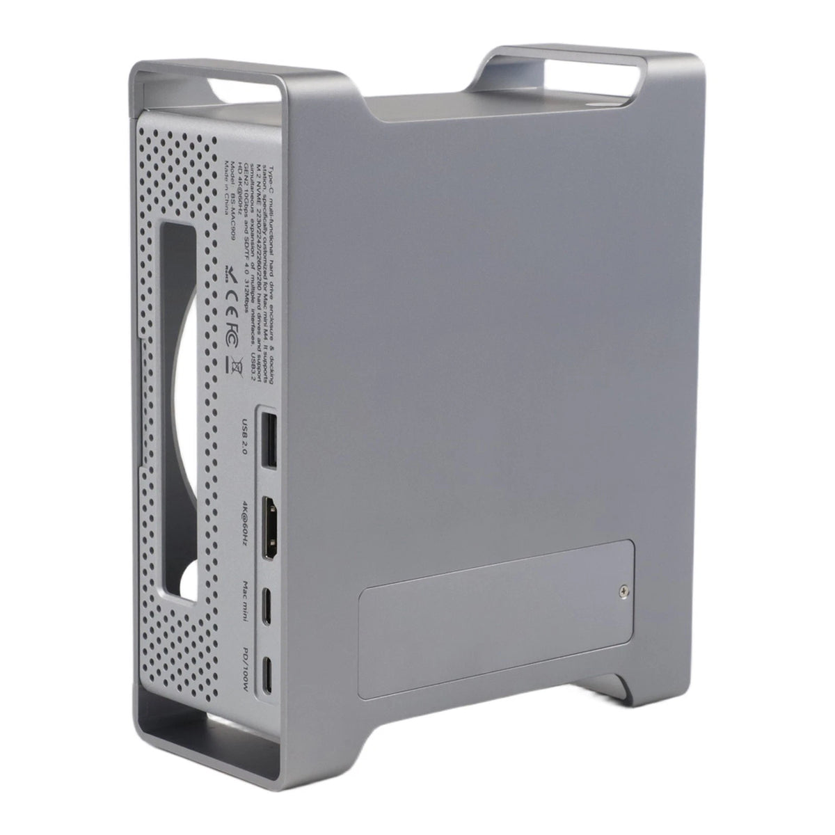 9-in-1 Alloy Hub Docking Station for Mac Mini
