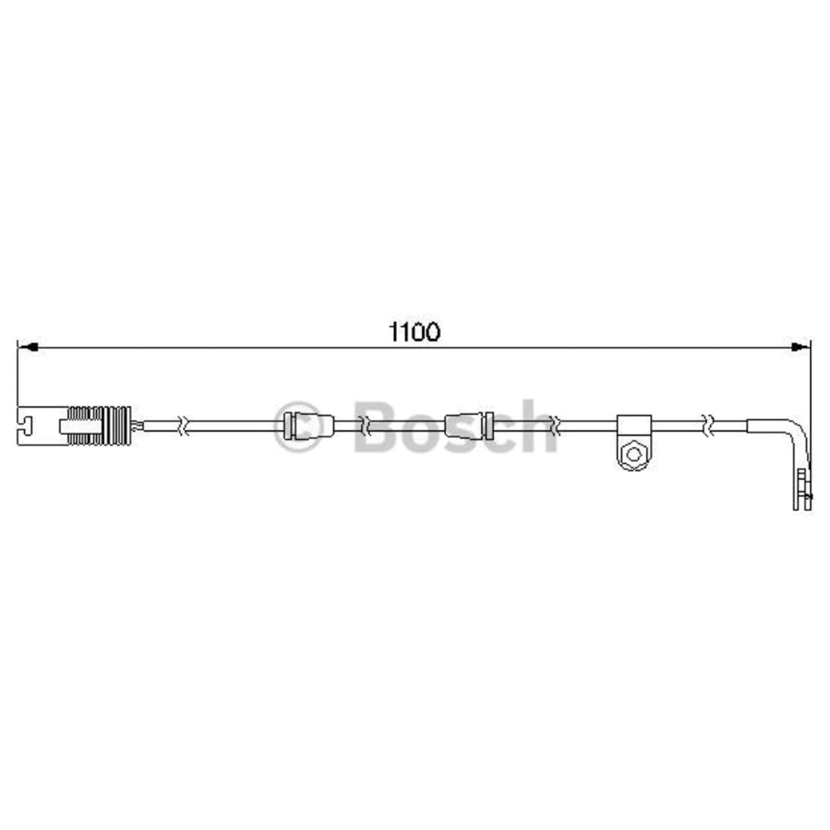 Bosch Brake Wear Sensor for BMW 528i 530i E39 (1997–2003)