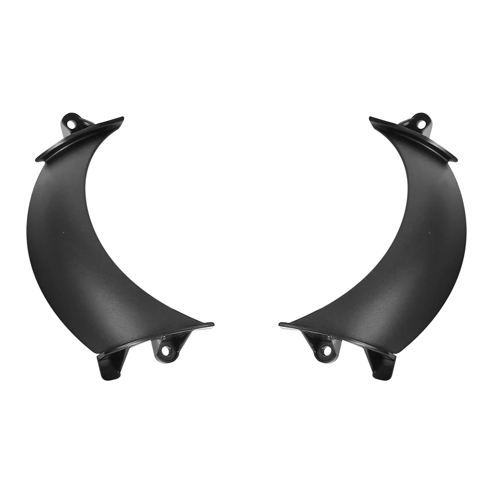 Black Front Headlight Fairing Vents for Harley Road Glide (2015–2024)