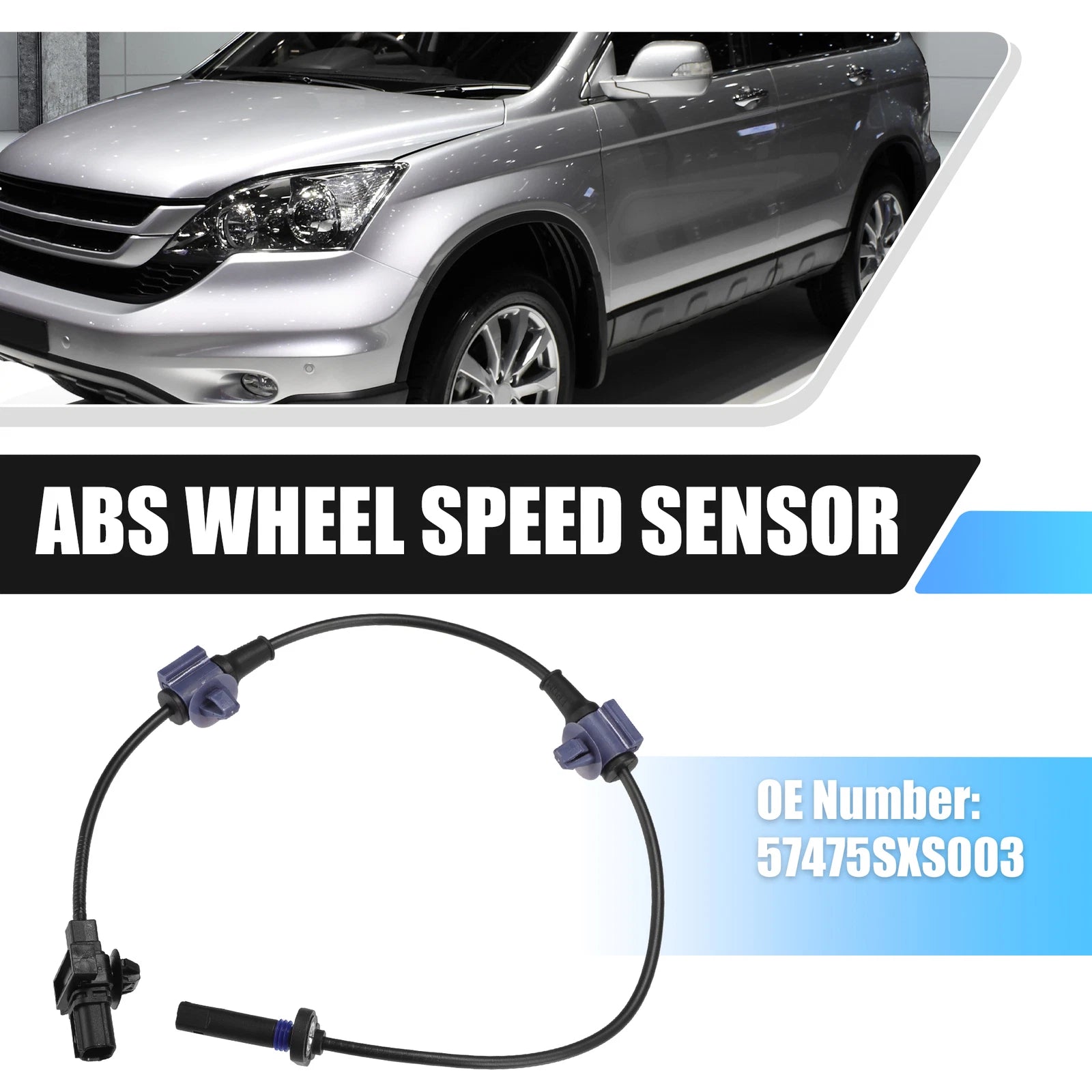 Rear Left ABS Wheel Speed Sensor Replacement for Honda CR-V Mk3 (2006–2012)