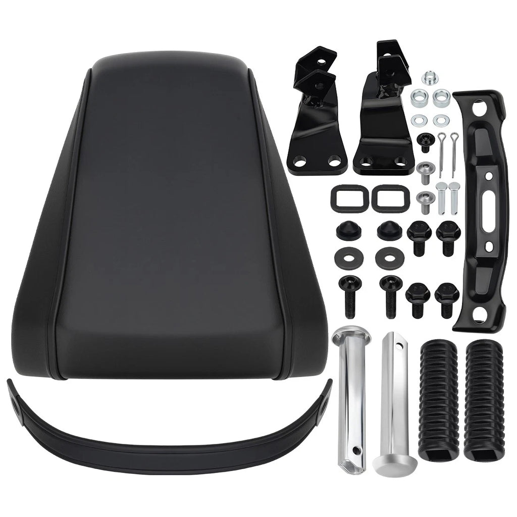Rear Passenger Seat w/ Foot Peg Kit for Honda VT1300CX VT1300CXA (2010–2024)