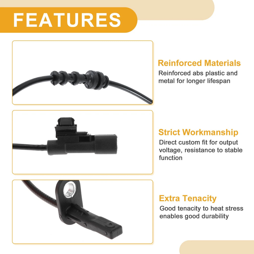 ABS Wheel Speed Sensor Replacement for Chevrolet Malibu Front (2016–2024)