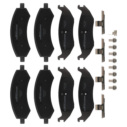 Set of 4 Ceramic Brake Pads for Dodge Ram 1500 (2006–2010) P-1084 P-967
