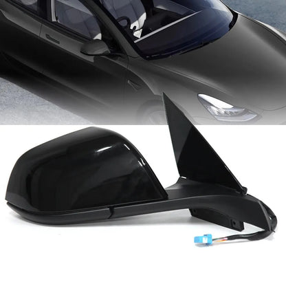 Right Side Power Fold Rearview Mirror for Tesla Model 3 (2017–2023)