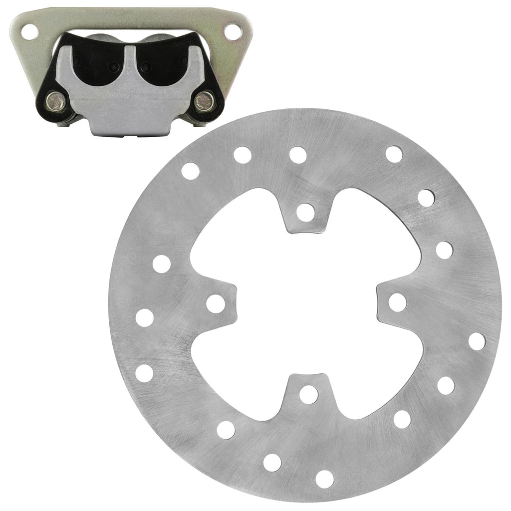 Front Left Brake Caliper w Disc Rotor for Polaris Outlaw 525 (2007–2011)