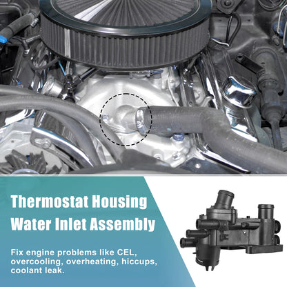 Engine Coolant Thermostat Housing Assembly 032121111BA for Volkswagen Golf (1999–2006)