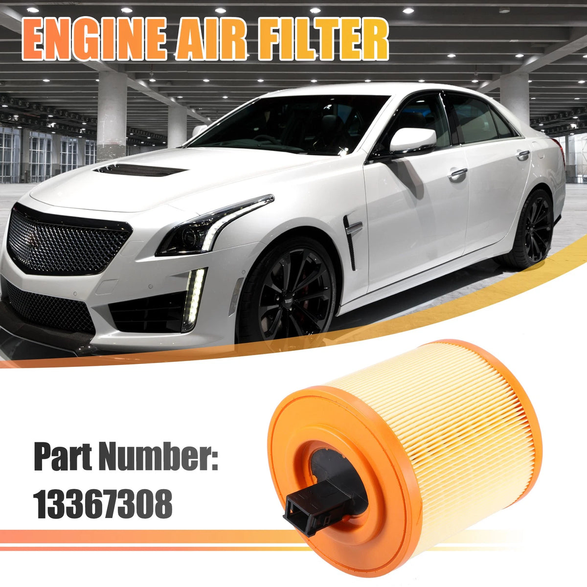 Engine Air Filter Replacement for Chevrolet Cruze 1.4L and Cadillac ATS 3.6L (2016–2019)