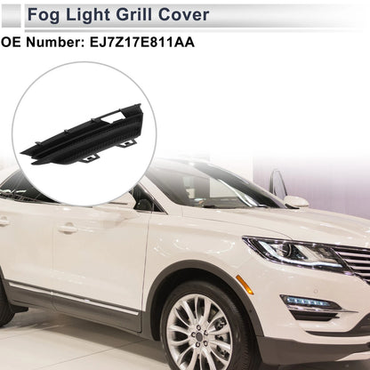 1 Pc Fog Light Grill for Lincoln MKC (2015–2019) No.EJ7Z17E811A Black