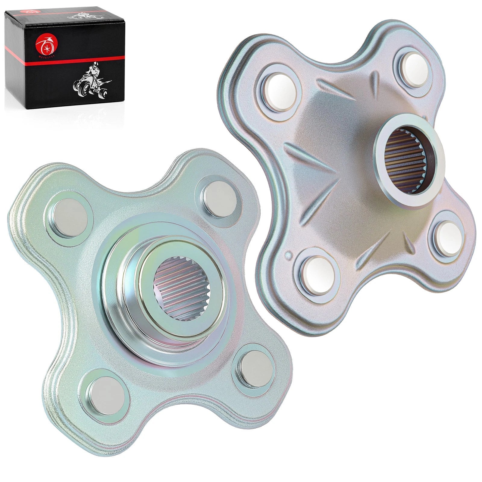 Rear Left and Right Wheel Hub for Yamaha Big Bear 400 4x4 YFM400 (2000–2006)