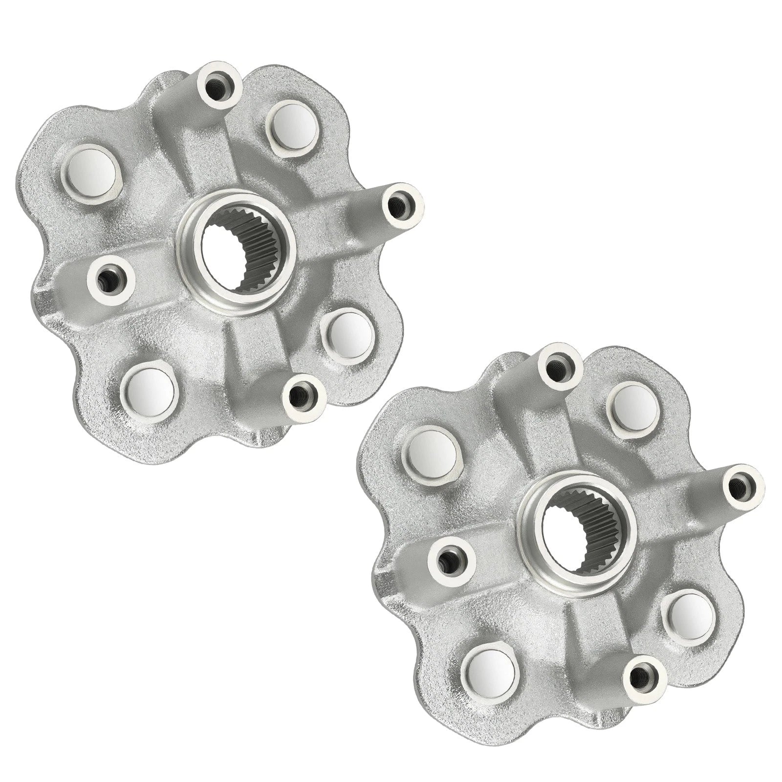 2pcs Front Wheel Hub for Yamaha Kodiak 400 450 (2003–2006) YFM400F YFM400A YFM450F