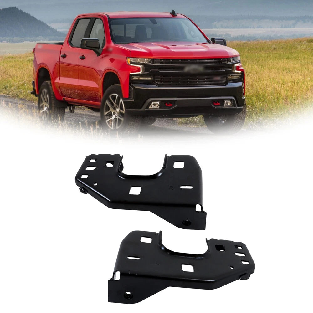 Set of 2 Front Bumper Brackets for Silverado 1500 (2019–2021) 23388669 23388668