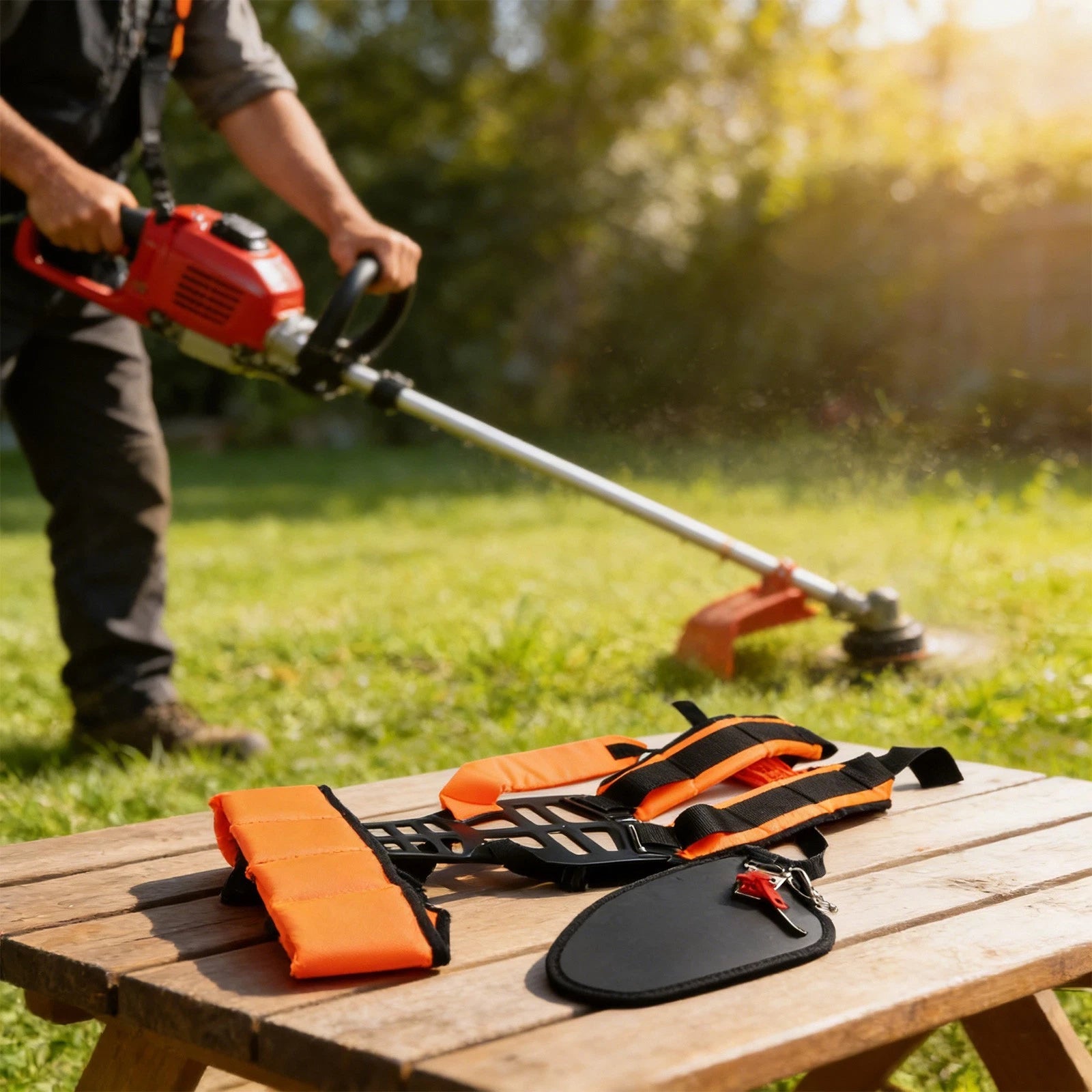 Adjustable Grass Cutter Harness for Lawn Mowers (Universal Fit)