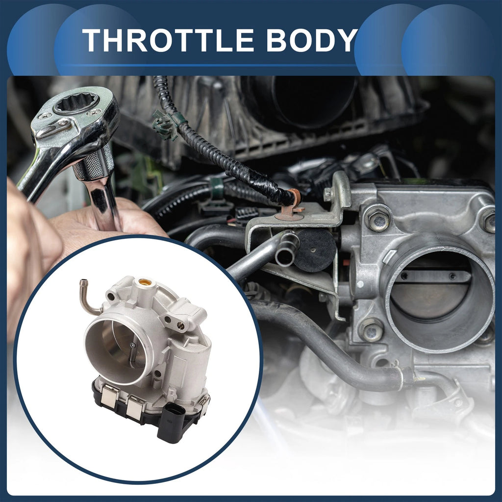 Throttle Body Replacement for Volkswagen Jetta Beetle Rabbit Golf Passat (2006–2015)