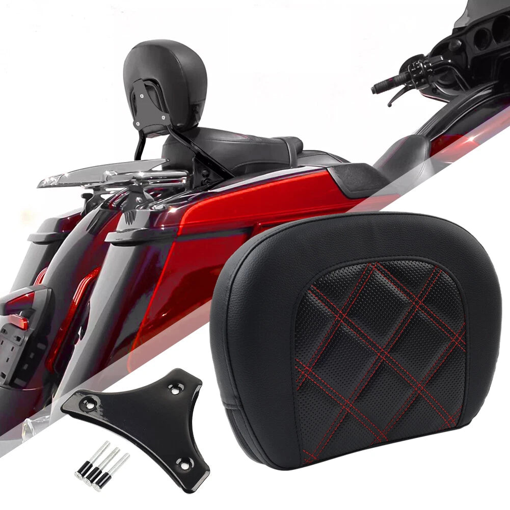 Sissy Bar Backrest Pad Bracket for Harley Street Glide (2014–2023)