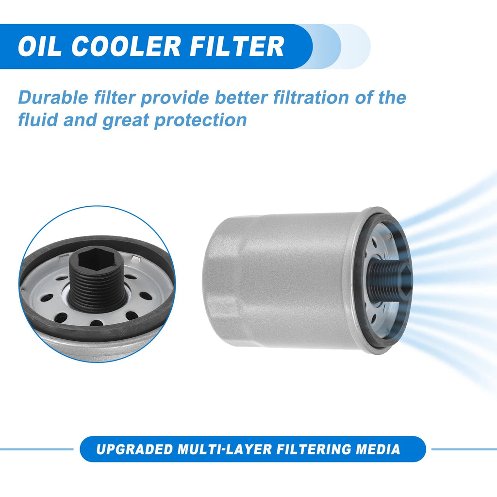 Automatic Transmission Filter Oil Cooler Filter for Dodge 45RFE (2006–2018)