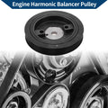 Engine Harmonic Balancer Crank Pulley for Kia Sportage 6 Groove (2000–2010)