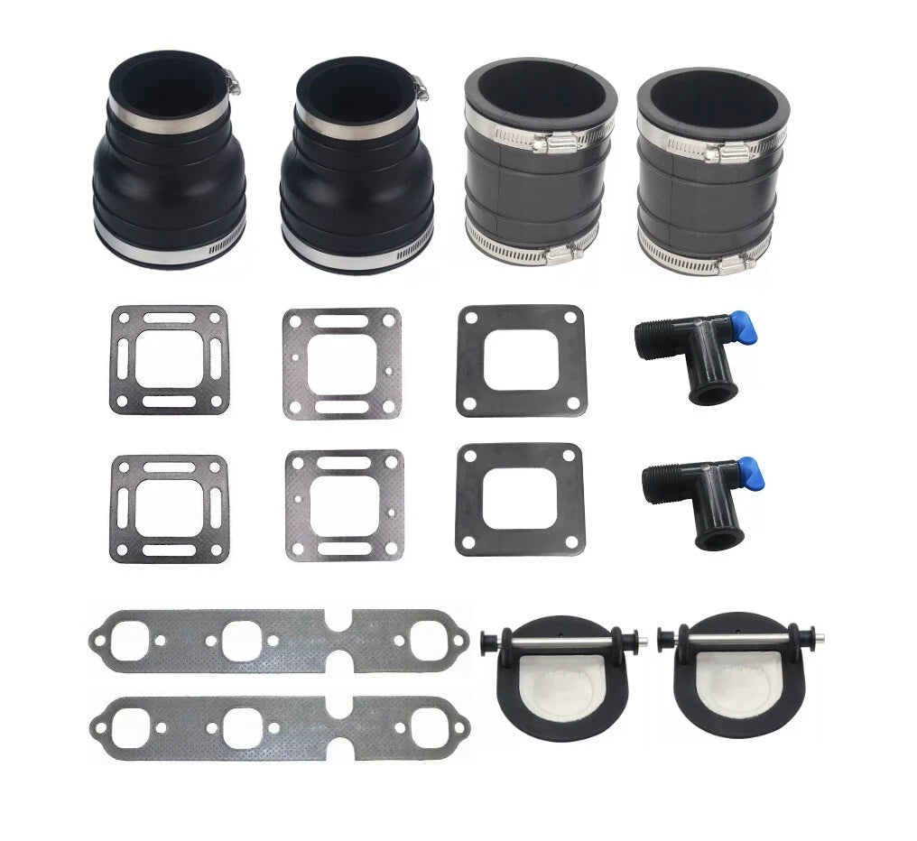 3" Exhaust Bellow Kit & Gasket for MerCruiser V6 (175, 205) (70981A3, 99370A2, 27-99757)