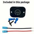 Digital Voltmeter for Boat Marine Car Van DC 12V (Waterproof)