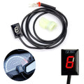 Red LED Speed Gear Display for Kawasaki ZX-6R Z1000 Ninja 300 400 650 (2013–2023)