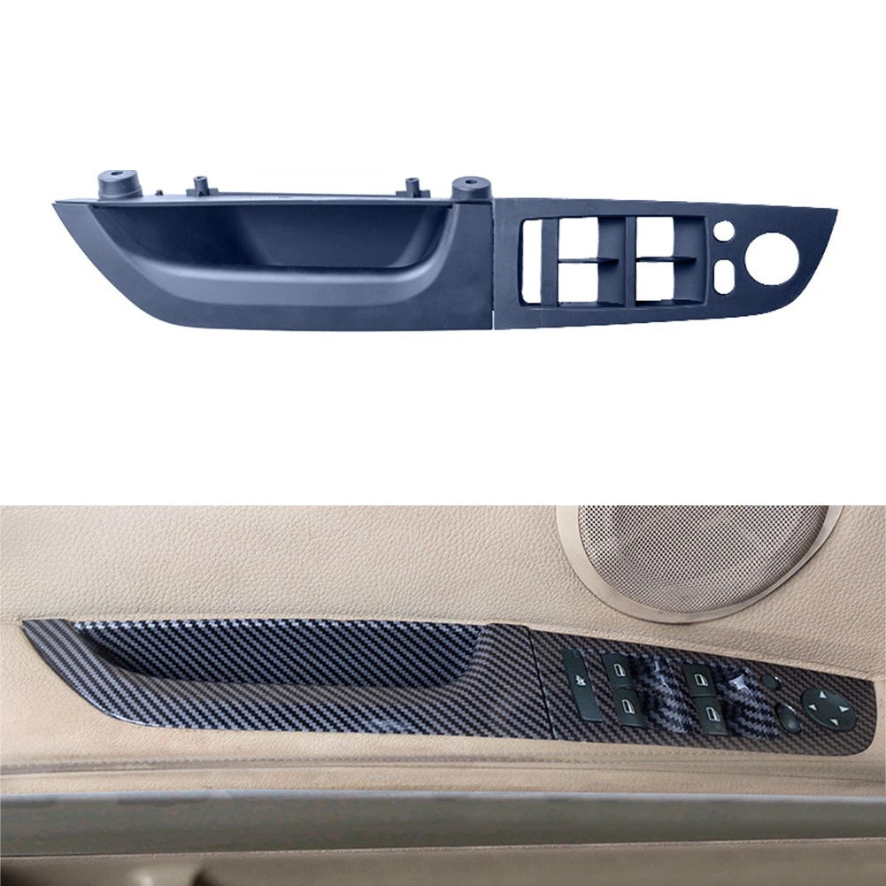 Power Window Switch Cover for BMW 3 Series E90 (2005–2012) ABS Black