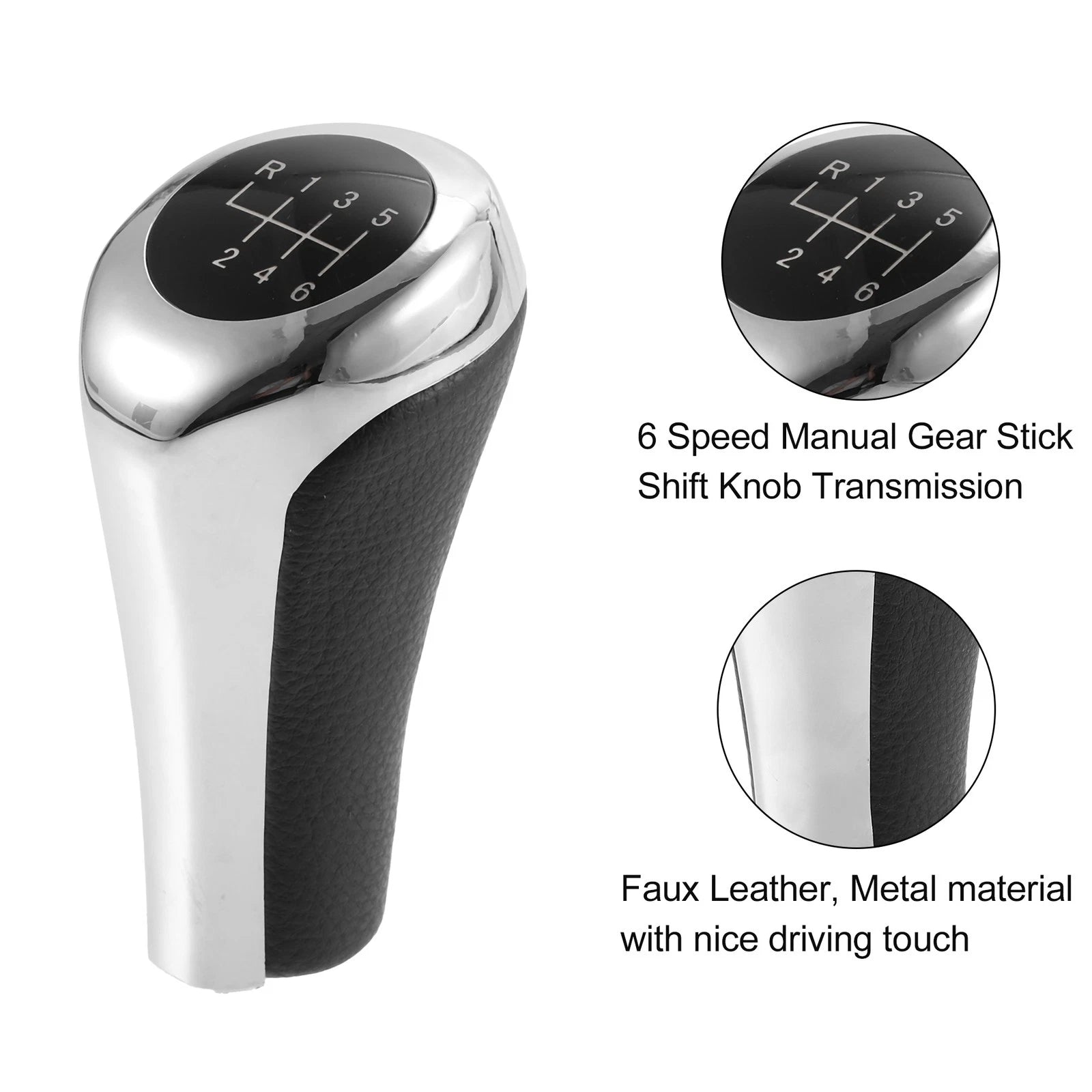 Shift Knob Head Replacement for BMW X1 E84 6-Speed Manual (2009–2015)