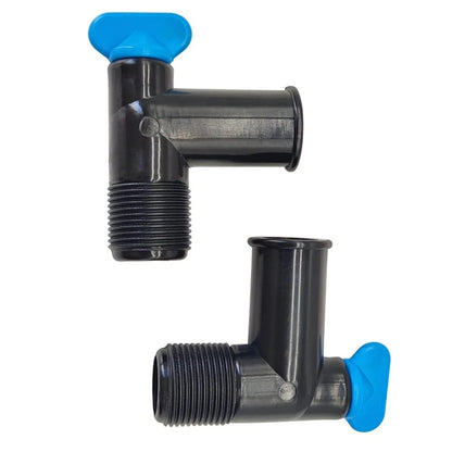 2Pcs Exhaust Manifold 90° Fitting Drain Plug Elbow for MerCruiser (22-862210A01)