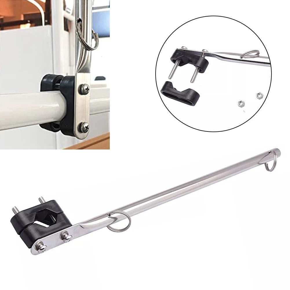 Adjustable Stainless Steel Flag Pole Holder for Boat (Customizable)