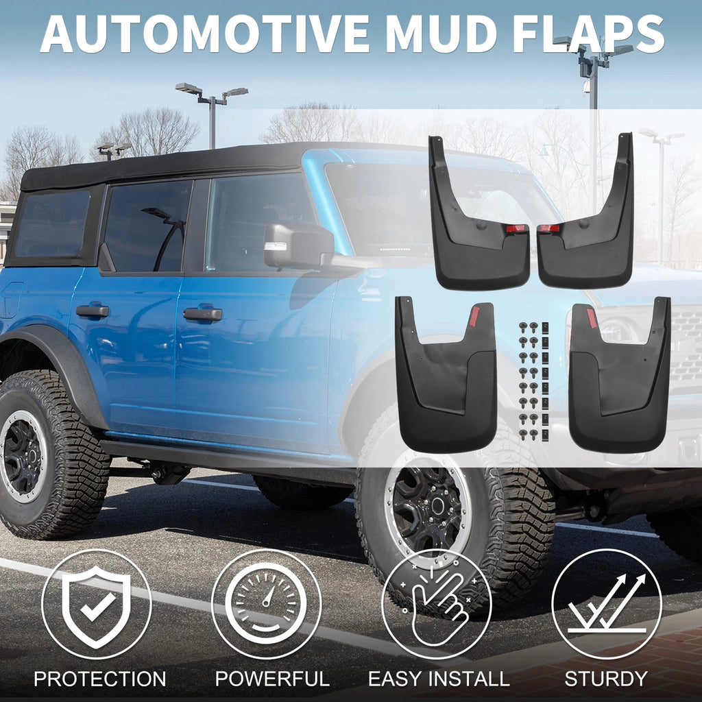 Mud Flap Splash Guard Mud Guard for Dodge Ram 1500 (2019–2024)